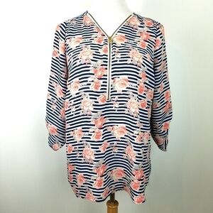 Wishful Park floral top, sz Lg